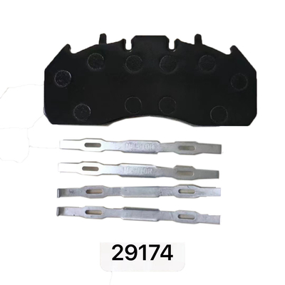 हुबेई के लिए अर्ध-धातु ब्रेक पैड OE D1708 D1758 WVA 29174 Longer-Life Advantage